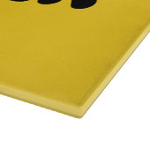 Ich bin glatt wie Butter Schneidebrett (Ecke)