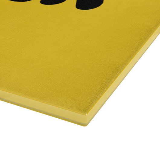 Ich bin glatt wie Butter Schneidebrett (Ecke)