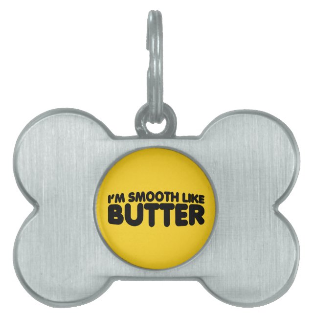 Ich bin glatt wie Butter Tiermarke (Vorderseite)