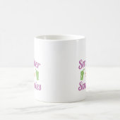 Ich bin glatter als Smoothies Kaffeetasse (Mittel)