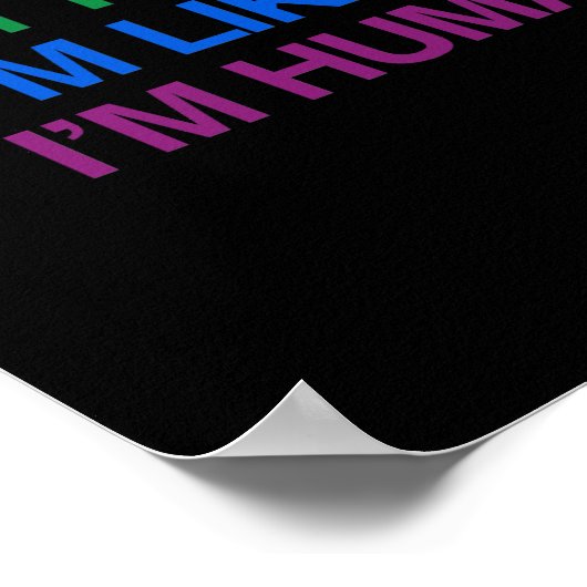 ICH BIN GLBT, ICH BIN MENSCH POSTER (Ecke)