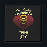 Ich bin glücklich, dass ich ein Trini Girl Wedding Magnet<br><div class="desc">Ich bin glücklich,  dass ich ein Trini Girl Wedding Ehemann Verheiratet habe</div>