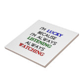 Ich bin glücklich fliese (Seite)