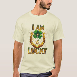 Ich bin glücklich - kühne symbolische T - Shirt-De T-Shirt