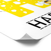 Ich bin glücklich poster (Ecke)