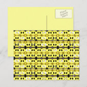 Ich bin glücklich!_ postkarte (Vorne/Hinten)