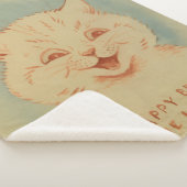 Ich bin glücklich, weil alle mich Lieben (süße Kat Sherpadecke (3/4)