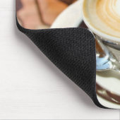 "Ich bin glückliche" Mausunterlage Mousepad (Ecke)