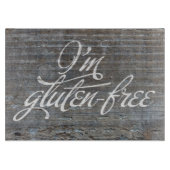 Ich bin Gluten-Freies Schneidebrett (Vorderseite)