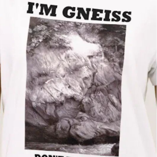 Ich bin Gneis nehme mich nicht für Granit T-Shirt