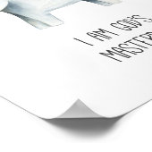 Ich bin Gods Masterpiece Bible Verse Kids Decke Poster (Ecke)