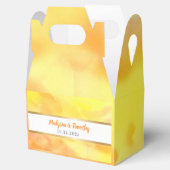 Ich bin GOLDEN WATERCOLOR Hochzeitsgeschenk-Gesche Geschenkschachtel (Geöffnet)