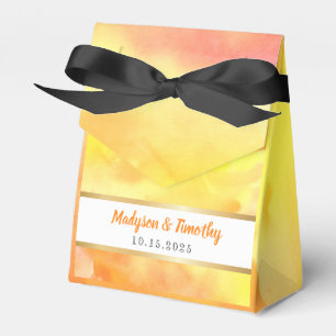 Ich bin GOLDEN WATERCOLOR Hochzeitsgeschenk-Gesche Geschenkschachtel