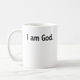 Ich bin Gott! Kaffeetasse