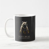 Ich bin Gottes Kind Bär Grafik Kaffeetasse (Links)