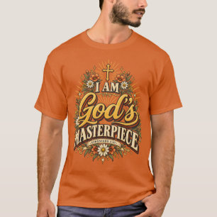 Ich bin Gottes Meisterwerk, Christlicher Glaube In T-Shirt