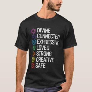 Ich bin göttlich verbunden ausdrucksstark geliebt  T-Shirt