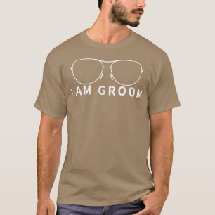 Ich bin Groom Wedding Party Trauzeuge Bachelor Par T-Shirt