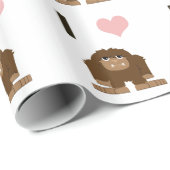 Ich bin groß geschenkpapier (Rolleneckpunkt)