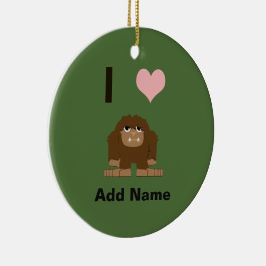 Ich bin groß keramik ornament (Rechts)