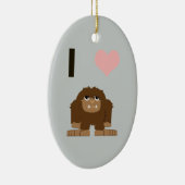 Ich bin groß keramik ornament (Rechts)