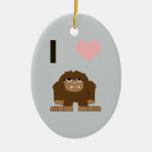 Ich bin groß keramik ornament (Vorne)