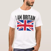 Ich bin Großbritannien T-Shirt (Vorderseite)
