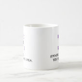 ich bin größer als Sie Kaffeetasse (Mittel)