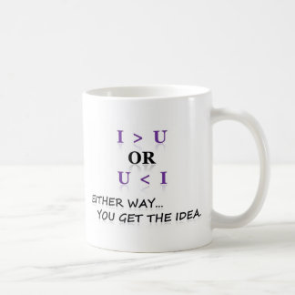 ich bin größer als Sie Kaffeetasse