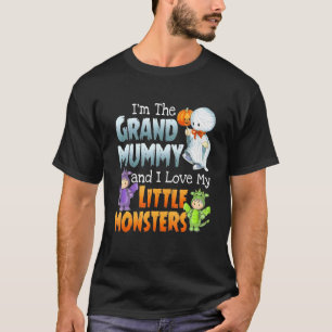 Ich bin Großmutter und Liebe Kleines Monster Funny T-Shirt