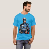 Ich bin Großvater-Superheld T-Shirt (Vorne ganz)