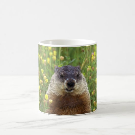 Ich bin Groundhog Kaffeetasse (Mittel)