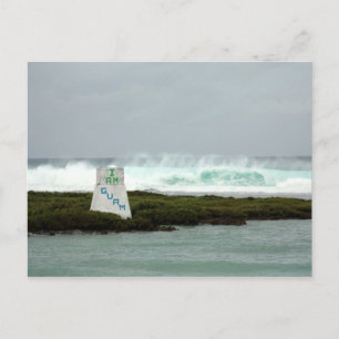 Ich bin Guam Postkarte