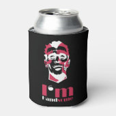 Ich bin gut aussehend abstrakten Fall-Mate iPhone  Dosenkühler (Kanne Vorderseite)