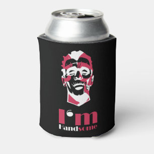 Ich bin gut aussehend abstrakten Fall-Mate iPhone Dosenkühler