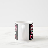 Ich bin gut aussehend abstrakten Fall-Mate iPhone  Espressotasse (Rückseite)