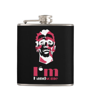 Ich bin gut aussehend abstrakten Fall-Mate iPhone Flachmann