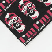 Ich bin gut aussehend abstrakten Fall-Mate iPhone Fleecedecke (Ecke)