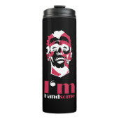 Ich bin gut aussehend abstrakten Fall-Mate iPhone Thermosbecher (Vorderseite)