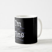 Ich bin gut Präventionsbewusstsein  Kaffeetasse (VorderseiteRechts)