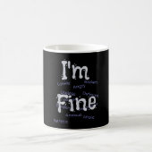 Ich bin gut Präventionsbewusstsein  Kaffeetasse (Mittel)