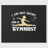Ich bin Gymnastin Geschenkpapier (Flach)