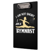 Ich bin Gymnastin Klemmbrett (Links)