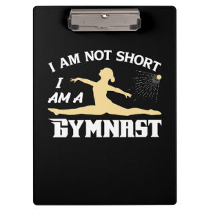 Ich bin Gymnastin Klemmbrett