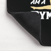 Ich bin Gymnastin Mousepad (Ecke)