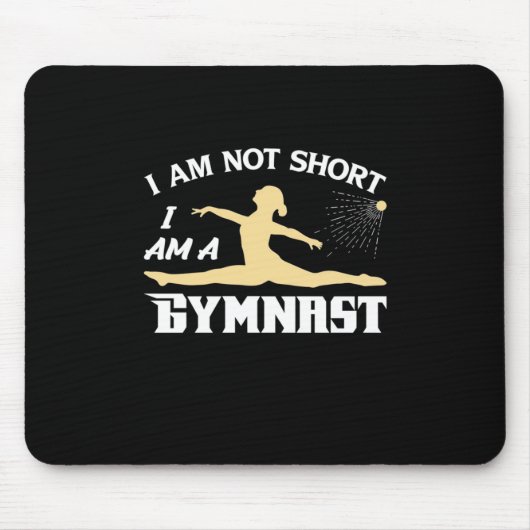 Ich bin Gymnastin Mousepad (Vorne)