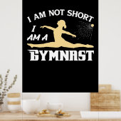 Ich bin Gymnastin Poster (Küche)