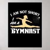 Ich bin Gymnastin Poster (Vorne)