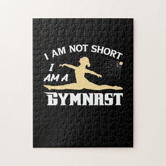 Ich bin Gymnastin Puzzle (Vertikal)