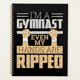 Ich bin Gymnastin, selbst meine Hände sind gerisse Planer